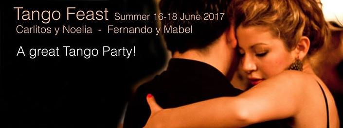 flyer image for Tango Feast Summer