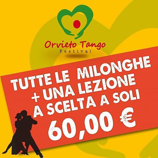 flyer image for Orvieto Tango Festival