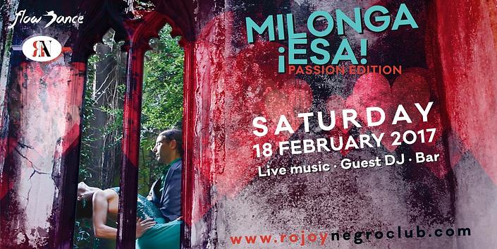 flyer image for Milonga ESA