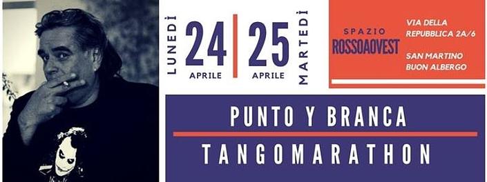 flyer image for PuntoYBranca RossoTangoMarathon