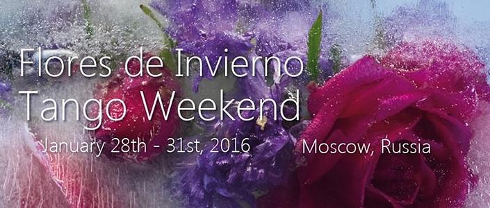 flyer image for Flores de Invierno Tango Weekend