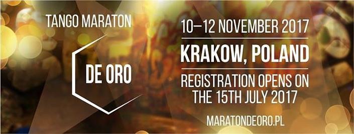 flyer image for Tango Maraton de Oro Krakow