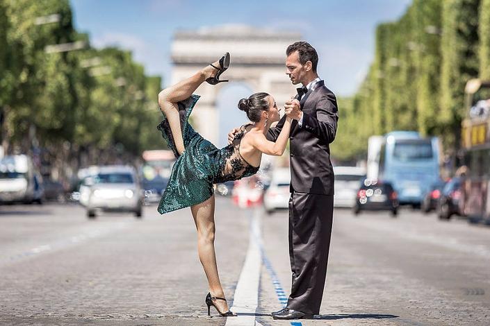 flyer image for Bailarinas Tango Festival