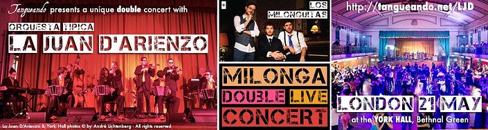 flyer image for La Juan D'Arienzo and Los Milonguitas  in London