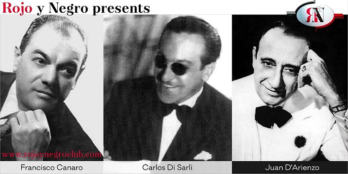 flyer image for Dancing to the Greatest Tango Orchestras, part 1