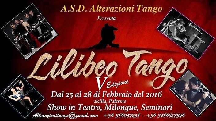 flyer image for LILIBEO TANGO FESTIVAL