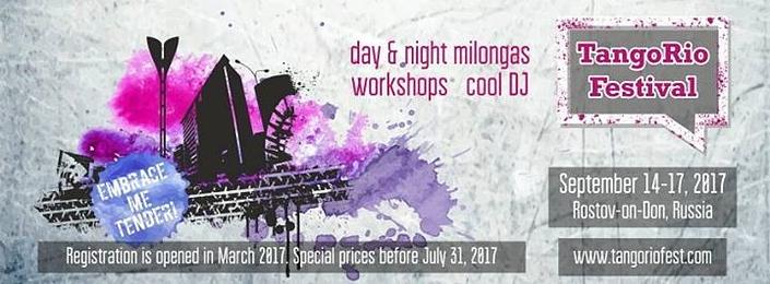flyer image for TangoRioFestival