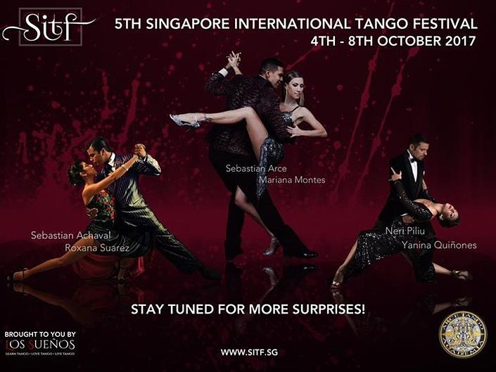 flyer image for 5th Singapore International Tango Festival SITF