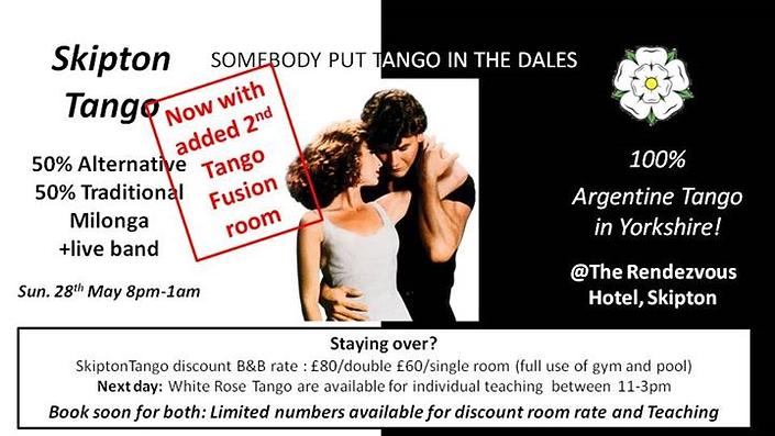 flyer image for Bank Holiday Summer Milonga