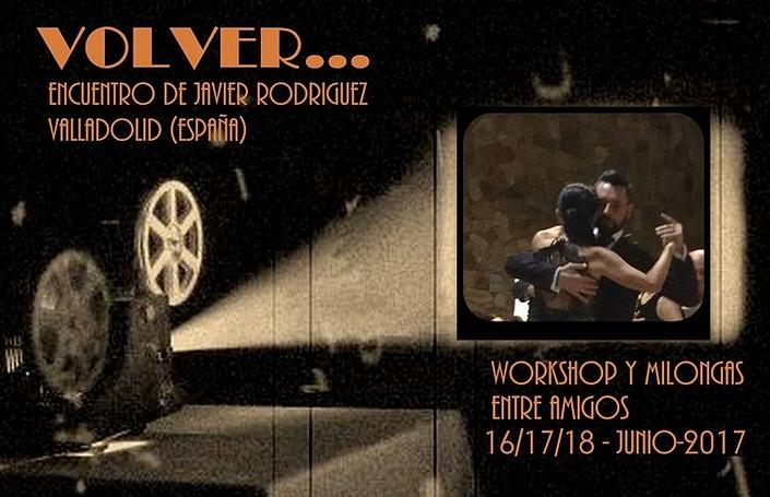 flyer image for Javier Rodriguez in Valladolid Spain Encuentro