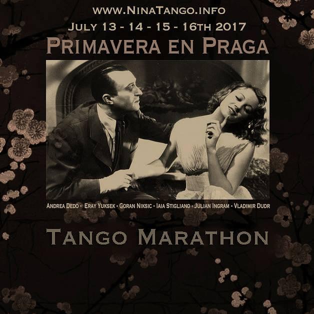 flyer image for Primavera en Praga en verano Tango Marathon