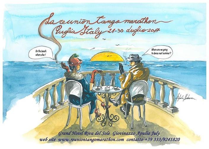 flyer image for La Reunion Tango Marathon