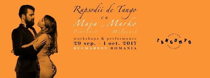 flyer image for Rapsodii de Tango cu Maja si Marko