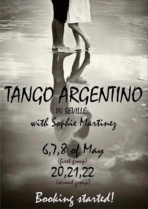 flyer image for TANGO HOLIDAYS IN SEVILLE