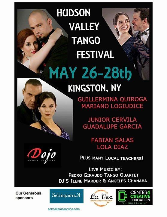 flyer image for Hudson Valley Tango Festival 2017