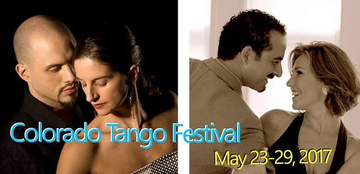 flyer image for Colorado Tango Festival Memorial Day
