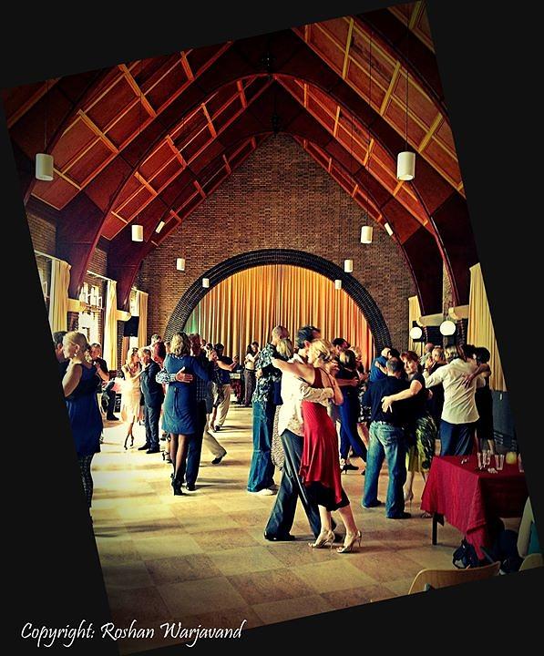 flyer image for Milonga Alegre Encuentro Milonguero La Cadena