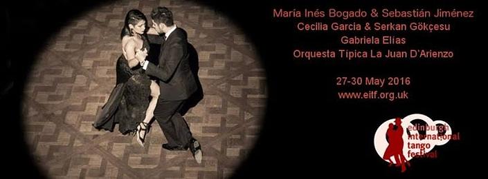 flyer image for Edinburgh International Tango Festival