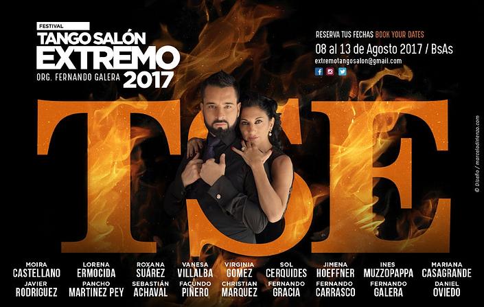 flyer image for Tango Salon Extremo