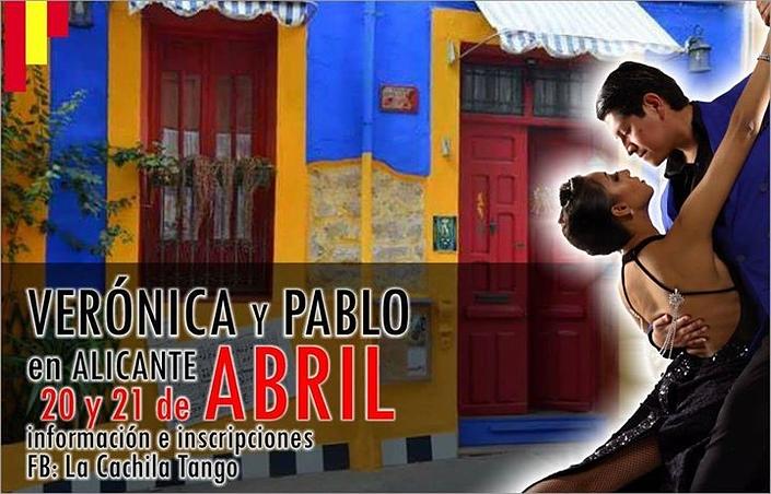 flyer image for Pablo Martinez y Veronica Rue en Alicante