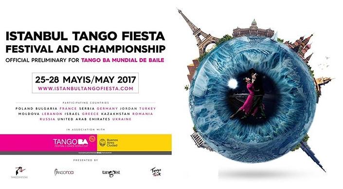 flyer image for Istanbul Tango Fiesta Festival and Championship