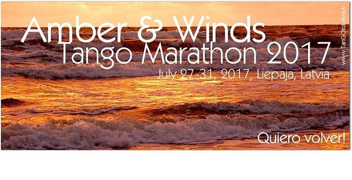 flyer image for AMBER WINDS TANGO Marathon