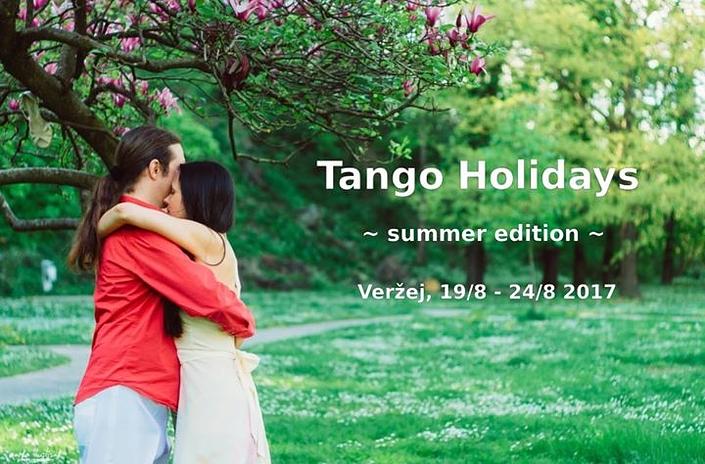 flyer image for Tango Holidays with Alja and Saso
