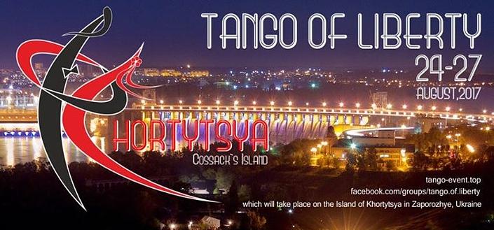 flyer image for TANGO of Liberty Tango holidays in Zaporozhye