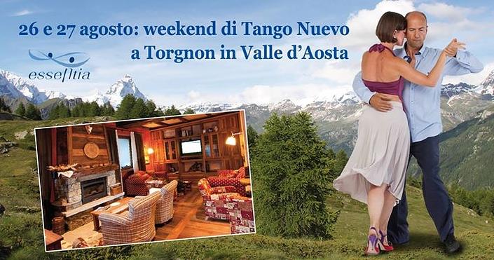 flyer image for Weekend di Tango Nuevo a Torgnon AO