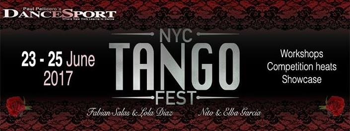 flyer image for NYC TANGO FEST