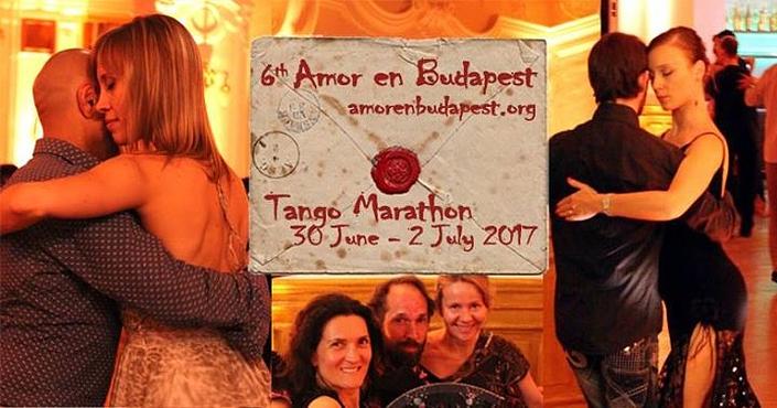 flyer image for 6th Amor en Budapest Tango Marathon