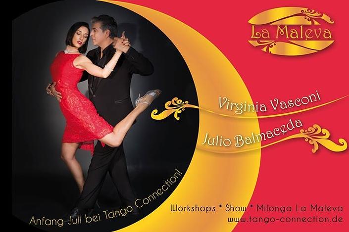flyer image for Julio Balmaceda Virgnia Vasconi in Munchen
