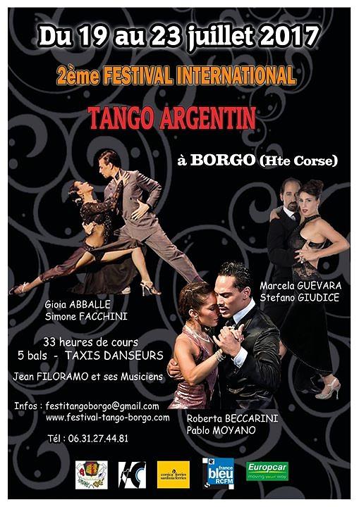 flyer image for Festival International de Tango Argentin de Borgo
