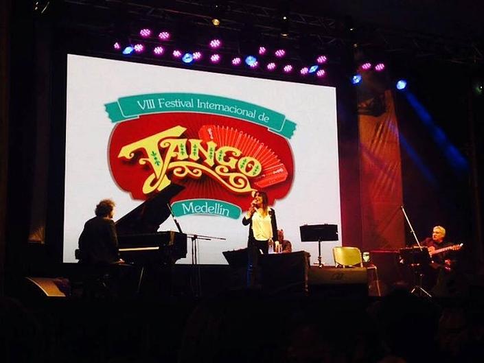 flyer image for Festival Internacional de Tango de Medellin