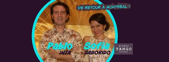 flyer image for PABLO INZA SOFIA Saborido a Montreal