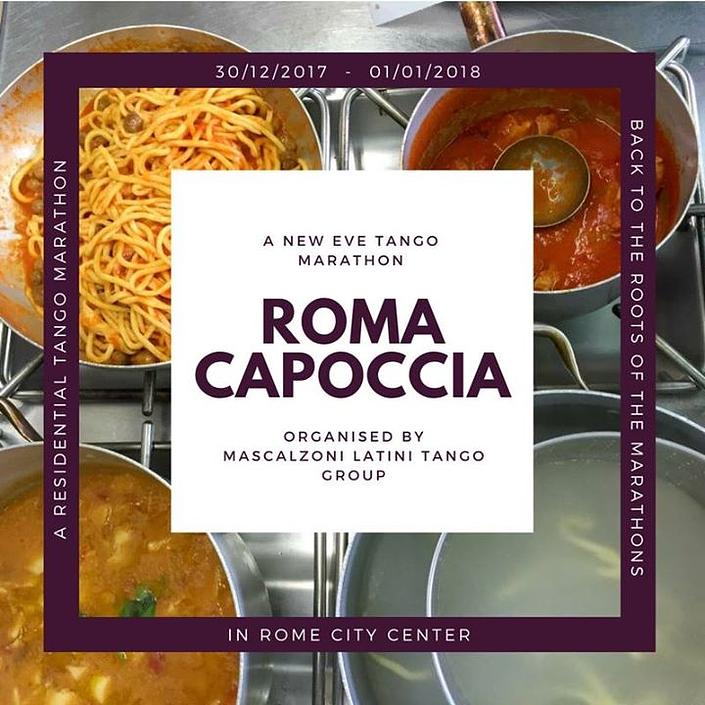 flyer image for Roma Capoccia Tango Marathon