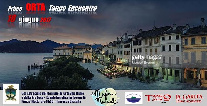 flyer image for Tango Encuentro sul lago d'Orta