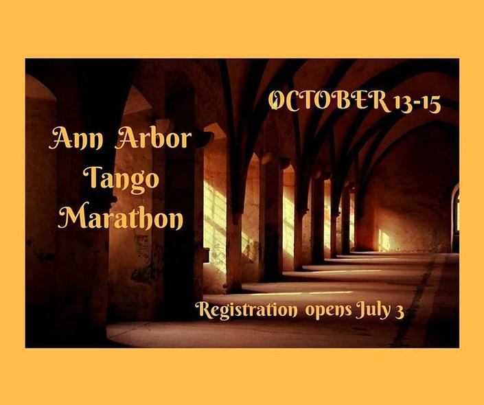 flyer image for Ann Arbor Tango Marathon