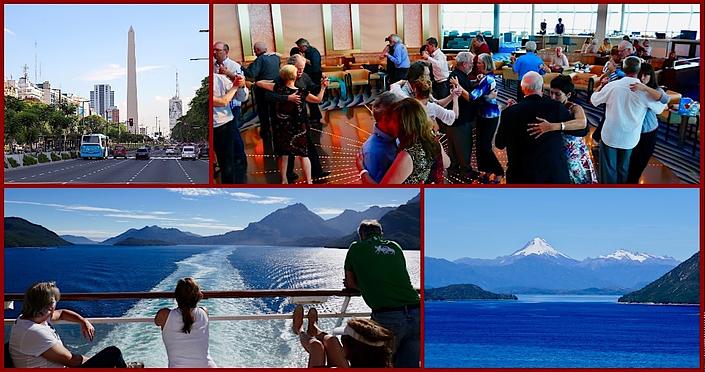 flyer image for Tango Cruise around South America