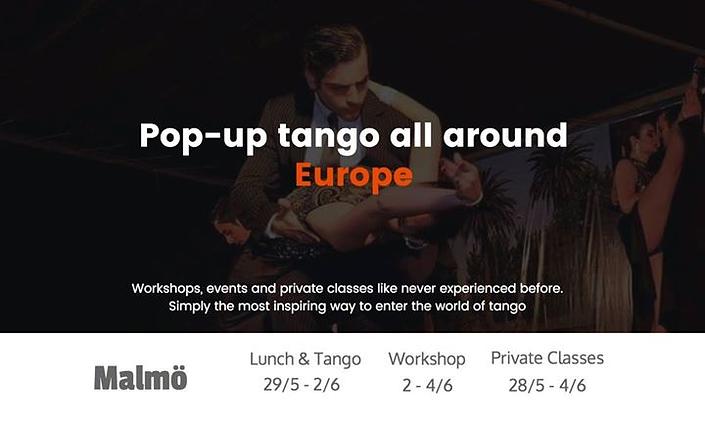 flyer image for TANGO SOULS Tour in Malmo