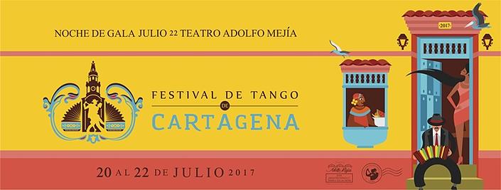 flyer image for Festival de Tango de Cartagena