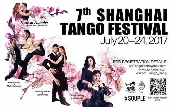 flyer image for 7th Shanghai International Tango Festival