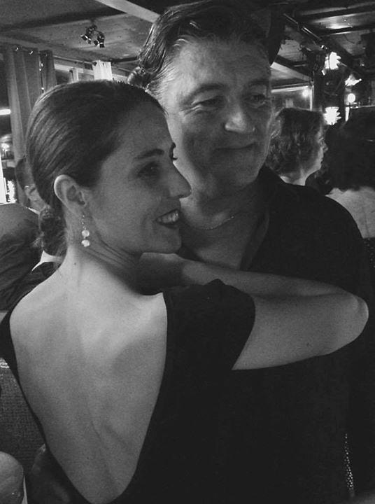flyer image for Stage Tango Vals Milonga Sandrine Navarro et Ricardo Gallo