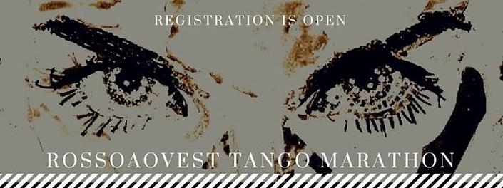 flyer image for RossoAOvest Tango Marathon