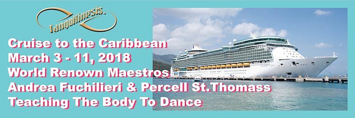flyer image for 2018 TangoKinesis 8 Day Cruise to the Eastern Caribbean