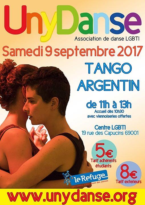 flyer image for Tango Argentin stage