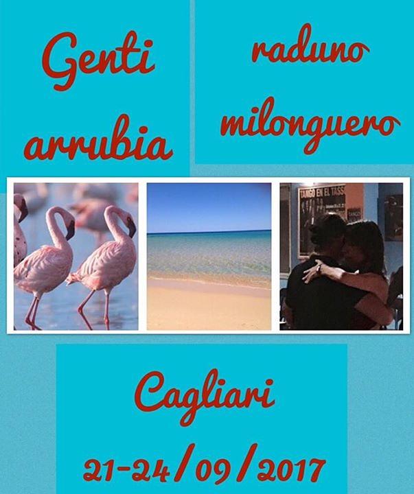 flyer image for Genti arrubia 2017 raduno milonguero