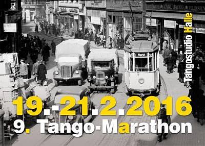 flyer image for 9 Tangomarathon Halle Saale