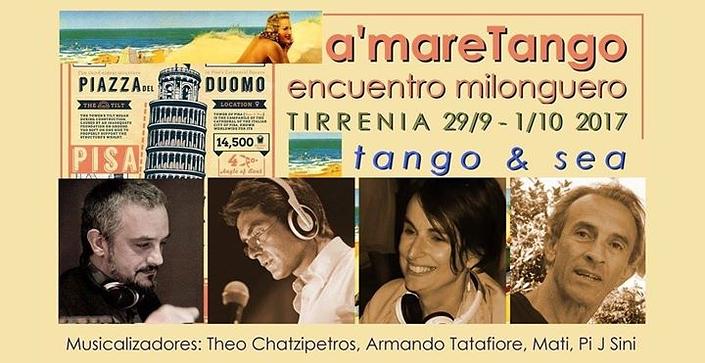 flyer image for A mareTango encuentro milonguero