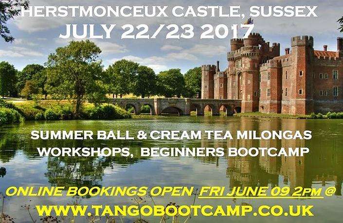 flyer image for Herstmonceux Castle Tango Weekend